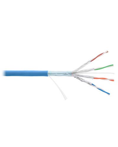 F/FTP 4pair, Cat6a, Solid, In, нг(А)-HF (NMC 4355C-IB). Кабель «витая пара» (LAN) для структурированных систем связи. NIKOMAX в Костроме