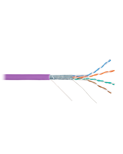 F/UTP 4pair, Cat5e, Solid, In, нг(А)-HF (NMC 4200C-VL). Кабель «витая пара» (LAN) для структурированных систем связи. NIKOMAX в Костроме