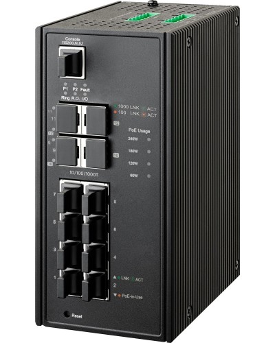 NIS-3500-3412PGE (64PY0804). Коммутатор управляемый с PoE. NSGate в Костроме