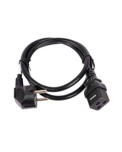 NTSS-PC19772 C19-Schuko проводник.:3х1.5мм2 3м 220/250В 16А черный. Кабель питания. NTSS в Костроме