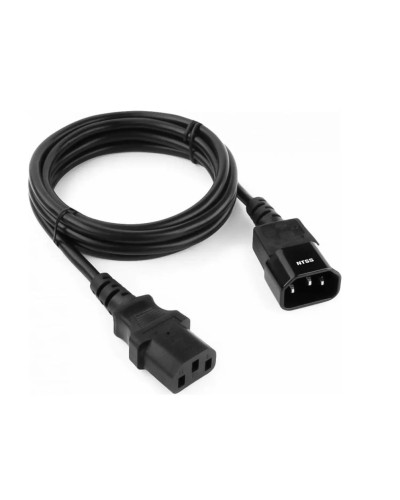 NTSS-PC13142 C13-С14 проводник.:3х0.75мм2 1.8м 220/250В 10А черный. Кабель питания. NTSS в Костроме