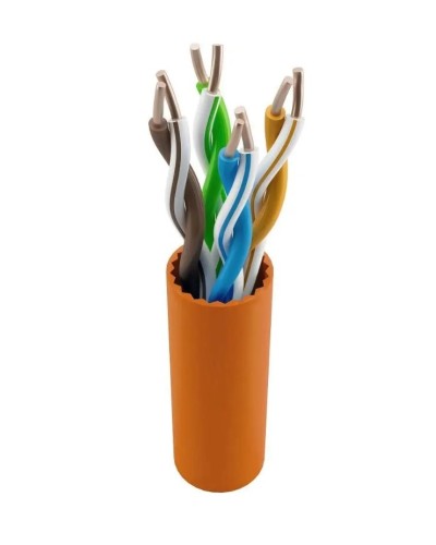 NTSS-IN-UTP4-5Е-LSZH-OR кат.5E UTP 4 пары 24AWG LSZH внутренний 305м оранжевый. Кабель «витая пара» (LAN) для структурированных систем связи. NTSS в Костроме