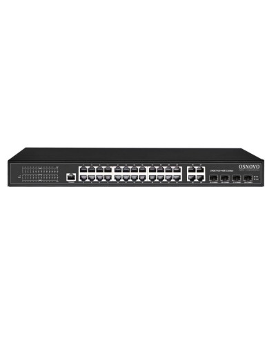 SW-8244/L(400W). Коммутатор 24-портовый  Gigabit Ethernet с PoE. OSNOVO в Костроме