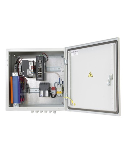 OS-44TB1(SW-80802/ILS(port 90W)). Уличный коммутатор с PoE. OSNOVO в Костроме