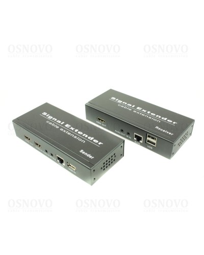 TLN-HiKM2+RLN-HiKM2. Удлинитель HDMI, ИК-сигнала, 2*USB. OSNOVO в Костроме