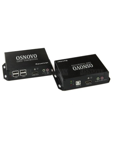 TLN-HiKMA/1+RLN-HiKMA/1. Удлинитель HDMI, USB, RS232, ИК-сигнала. OSNOVO в Костроме