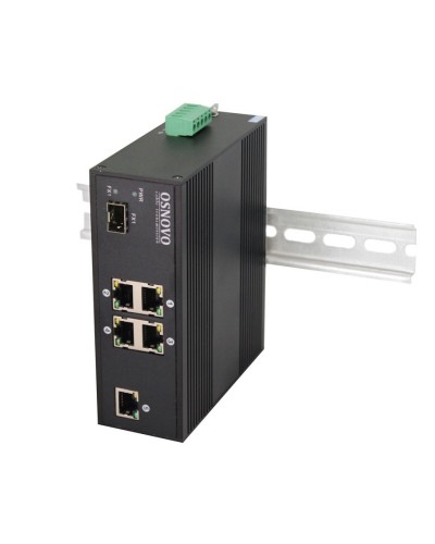 SW-40501/IC. Промышленный PoE коммутатор Fast Ethernet на 6 портов. OSNOVO в Костроме