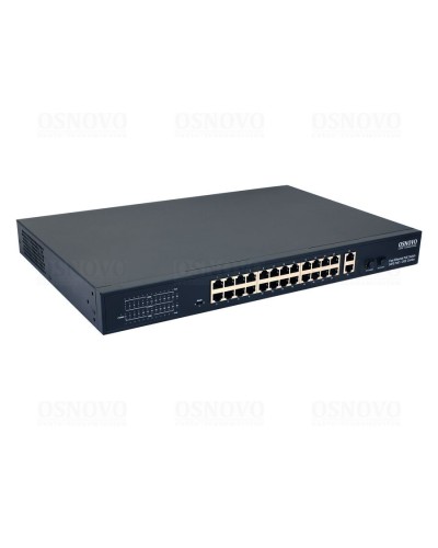 SW-62422(400W). Коммутатор 24-портовый  Fast Ethernet с PoE. OSNOVO в Костроме