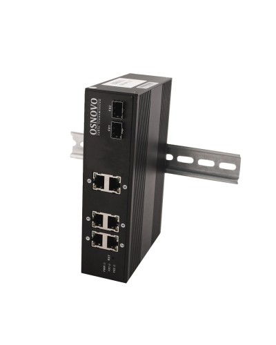 SW-8062/IC. Промышленный PoE коммутатор Gigabit Ethernet на 8 портов. OSNOVO в Костроме