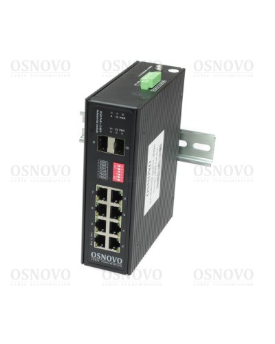 SW-80802/I(Port 90W, 300W). Коммутатор с PoE. OSNOVO в Костроме