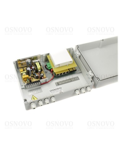 SW-80402-W(port 60W). Коммутатор 6-портовый. OSNOVO в Костроме