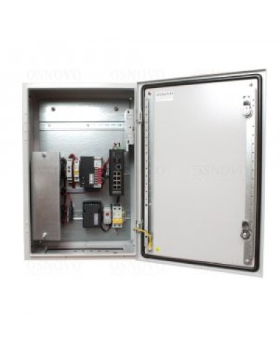 OS-46TB1(SW-80802/ILS(port 90W)). Уличная станция с термостабилизацией и резервным питанием. OSNOVO в Костроме
