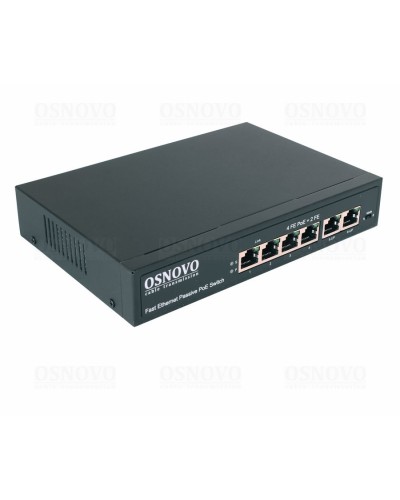 SW-20600/A(80W). Коммутатор Fast Ethernet на 6 портов. OSNOVO в Костроме