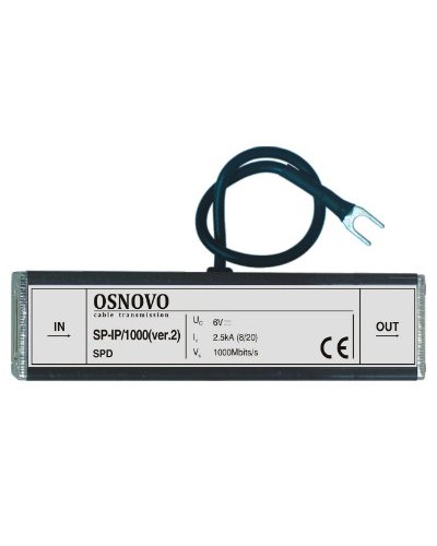SP-IP/100(ver2). Устройство грозозащиты цепей Ethernet. OSNOVO в Костроме