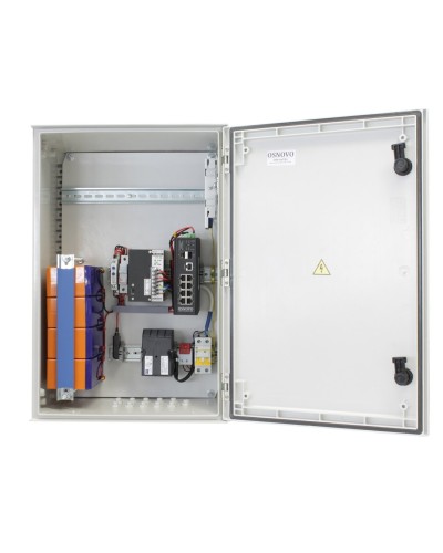 OSP-46TB1(SW-80802/ILS(port 90W)). Уличный коммутатор с PoE. OSNOVO в Костроме