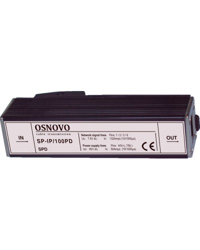 SP-IP/100PD. Устройство грозозащиты цепей Ethernet. OSNOVO в Костроме