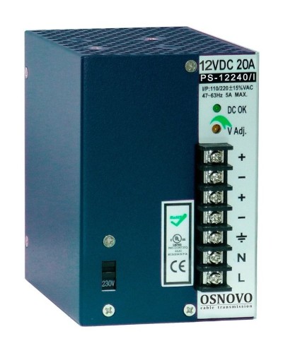 PS-12240/I. Блок питания промышленный. OSNOVO в Костроме