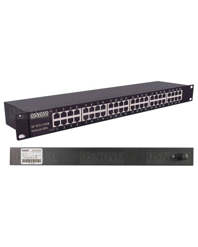 SP-IP24/100R. Устройство грозозащиты цепей Ethernet. OSNOVO в Костроме