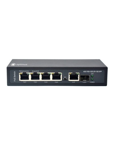 U1E-4G/1G/1S. Коммутатор с PoE . Optimus в Костроме