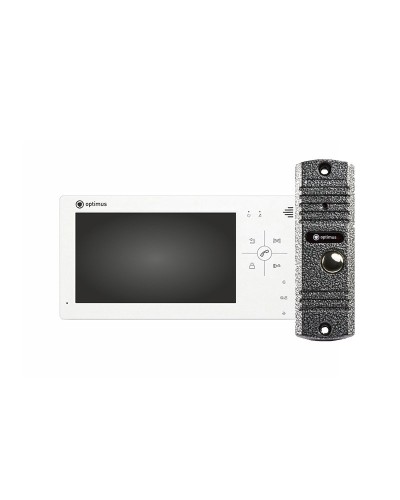 VM-7.0 (w)+ DS-700L (сереб.). Комплект видеодомофона. Optimus в Костроме