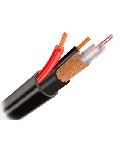 КВК-П 2х0.75 (outdoor) CCA Light. Кабель комбинированный для систем видеонаблюдения. Optimus в Костроме