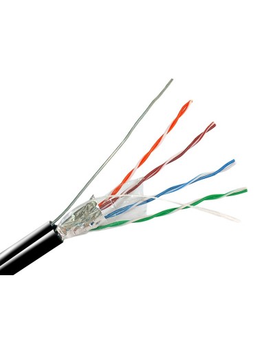FTP-5e 4х2х0.51 Cu (outdoor) С ТРОСОМ. Кабель «витая пара» (LAN) для структурированных систем связи. Optimus в Костроме