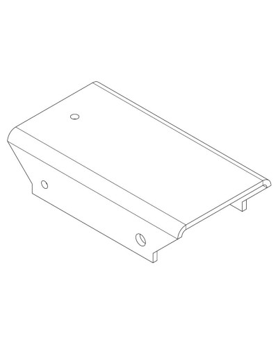PERCo-MB-16.8. Накладка прямая верхняя. PERCo в Костроме