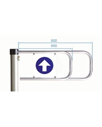 PERCo-ASG-900. Створка для калитки. PERCo в Костроме
