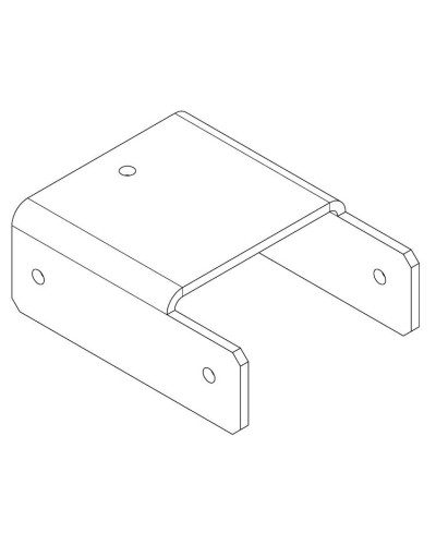 PERCo-MB-16.4. Накладка прямая нижняя. PERCo в Костроме
