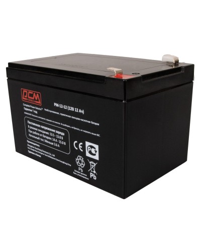 PM-12-12. Аккумулятор герметичный свинцово-кислотный. POWERCOM в Костроме