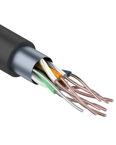 F/UTP 4PR 24AWG CAT5e OUTDOOR 305м CCA PROCONNECT (01-0146-3). Кабель «витая пара» (LAN) для структурированных систем связи. PROCONNECT в Костроме