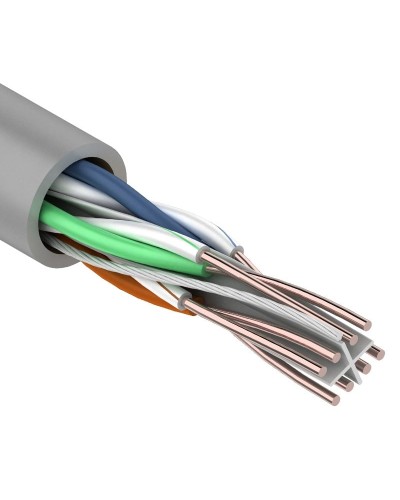 U/UTP 4PR 23AWG, CCA, CAT6, PVC, 305м. PROconnect (01-0047-3). Кабель «витая пара» (LAN) для структурированных систем связи. PROCONNECT в Костроме