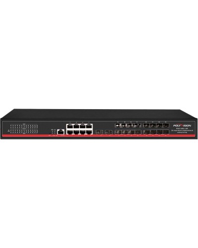 PND-M8G-18F. Коммутатор управляемый оптический 26 портовый. Polyvision в Костроме