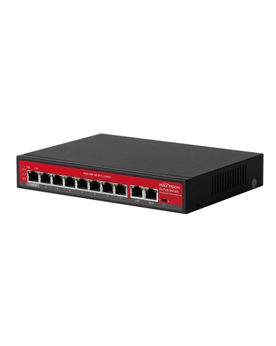 PND-08P-2G (120W). Коммутатор AI 10-портовый с функцией PoE. Polyvision в Костроме