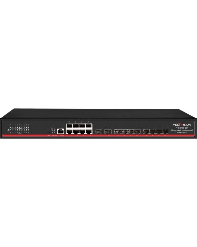PND-M8G-10F. Коммутатор управляемый оптический 18 портовый. Polyvision в Костроме