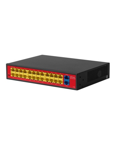 PND-24P-2G Lite (250W). Коммутатор неуправляемый 26-портовый с функцией PoE. Polyvision в Костроме