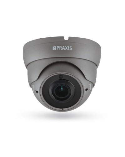 PE-7142IP 2.8-12 A/SD. Видеокамера IP купольная. Praxis в Костроме