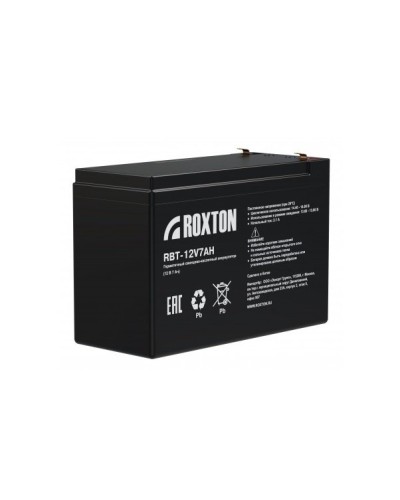 RBT-12V7AH. Аккумулятор герметичный свинцово-кислотный. ROXTON в Костроме
