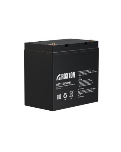 RBT-12V50AH. Аккумулятор герметичный свинцово-кислотный. ROXTON в Костроме