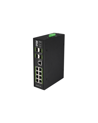RVi-1NSIM8GP-4S. Коммутатор с питанием по PoE. RVi в Костроме