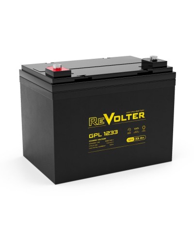 Revolter GPL 1233. Аккумулятор автомобильный герметичный свинцово-кислотный. Revolter в Костроме