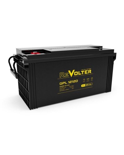 Revolter GPL 12120. Аккумулятор автомобильный герметичный свинцово-кислотный. Revolter в Костроме