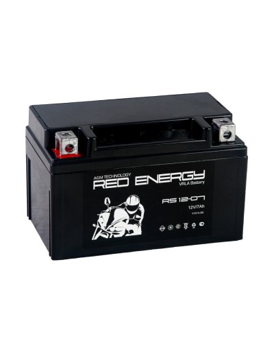 Red Energy RS 1207. Аккумулятор герметичный свинцово-кислотный стартерный. Red Energy в Костроме
