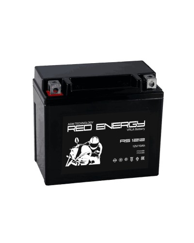 Red Energy RS 1212. Аккумулятор герметичный свинцово-кислотный стартерный. Red Energy в Костроме