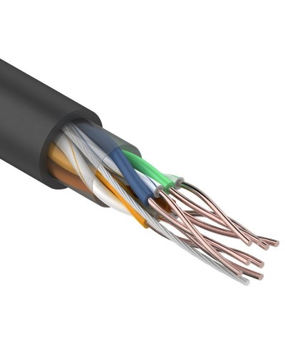 U/UTP 4PR 24AWG CAT5e 305м OUTDOOR REXANT (01-0045). Кабель «витая пара» (LAN) для структурированных систем связи. Rexant в Костроме