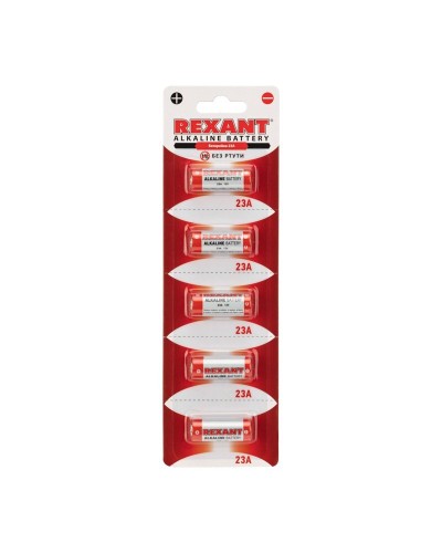 Батарейка 23A REXANT 12 V (30-1042). Элемент питания. Rexant в Костроме