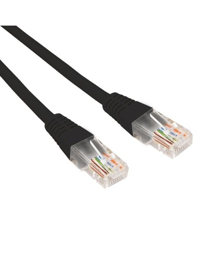 Патч-корд U/UTP CAT 6, RJ45-RJ45, 26AWG, LSZH, черный, 2м REXANT (02-0292-2). Патч-корд UTP. Rexant в Костроме