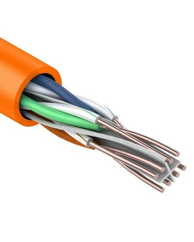U/UTP 4PR 23AWG CAT6 305м нг(А)-HF REXANT (01-0050). Кабель «витая пара» (LAN) для структурированных систем связи. Rexant в Костроме