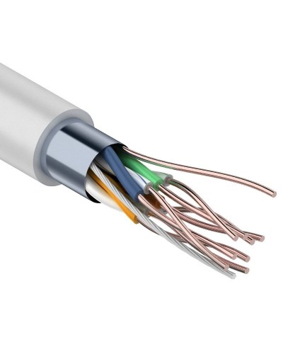 F/UTP 4PR 24AWG CAT5e 305м REXANT (01-0143). Кабель «витая пара» (LAN) для структурированных систем связи. Rexant в Костроме
