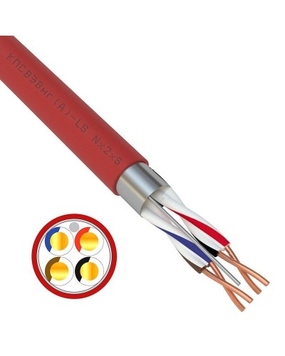 КПСВЭВнг(А)-LS 2х2х0,5 (01-4865-1)(REXANT). Кабель для систем пожарной и охранной сигнализации. Rexant в Костроме